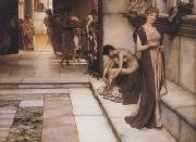 Alma-Tadema, Sir Lawrence An Apodyterium (mk23) oil painting